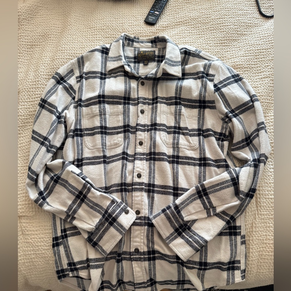 Lucky Brand Saturday Stretch Button Down